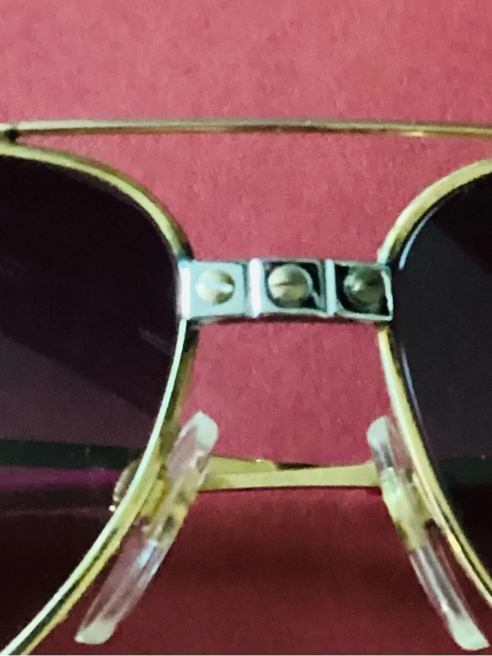 Cartier 14K Gold Frame Sunglasses Unisex with Brown Gradient Lenses
